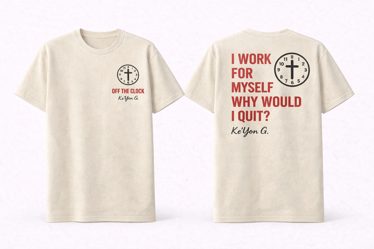 OFFTHECLOCKKG™ — THE PAUSE T-SHIRT